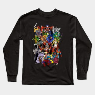 90s cartoon hero's Long Sleeve T-Shirt